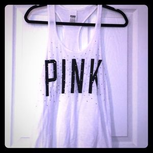 Pink Victoria Secret Racerback Tank